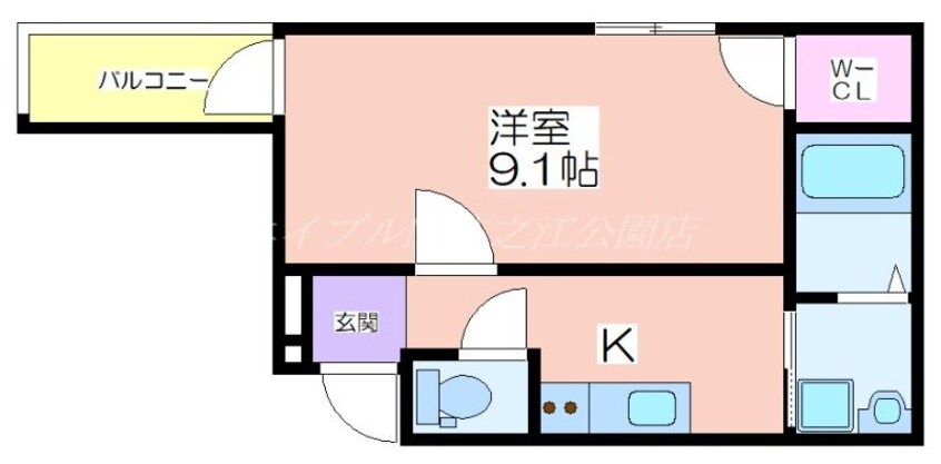 間取図 フジパレス北加賀屋駅北Ⅱ番館