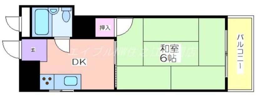間取図 ワイエスハイツ