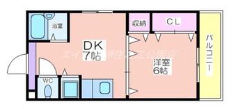 間取図 メゾンイングスあびこ