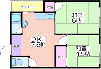 間取図 たきがわマンション
