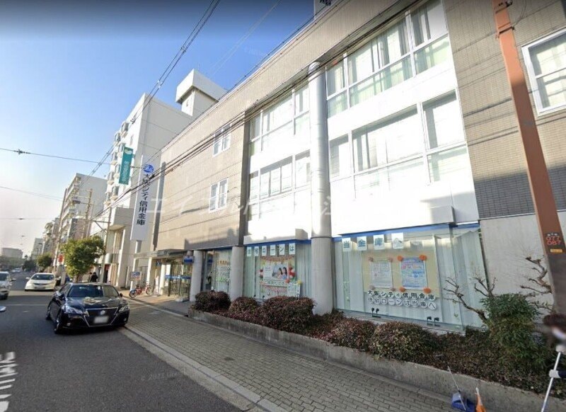 大阪シティ信用金庫住吉支店(銀行)まで155m ツインステージ住吉