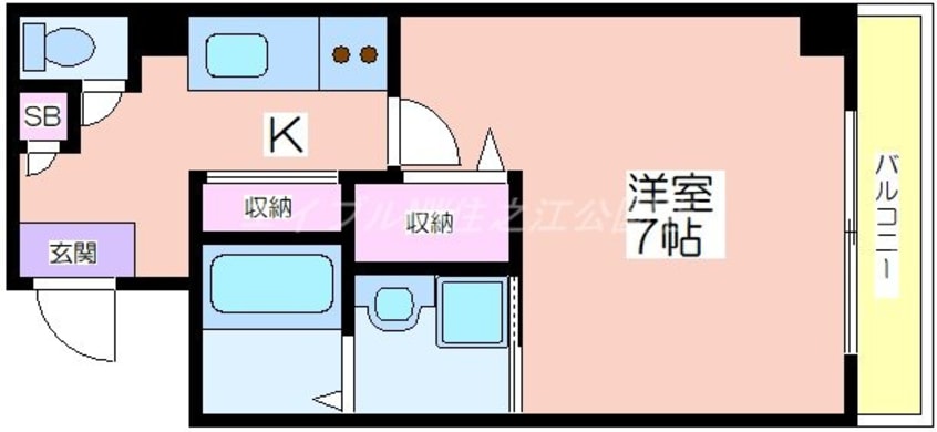 間取図 アビーコリーヌⅢ