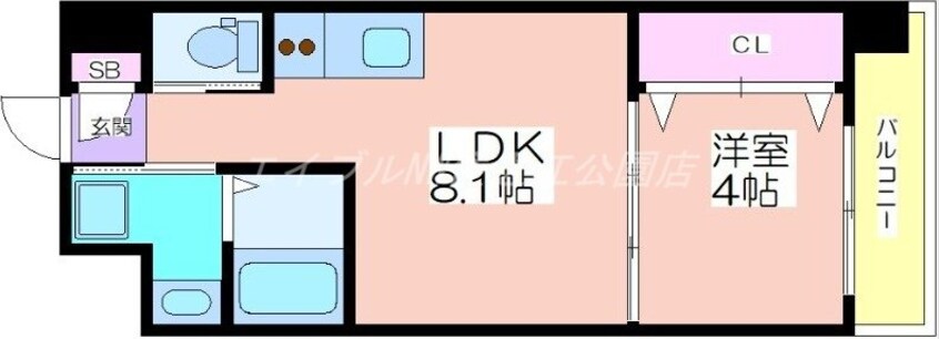 間取図 FDS　PREX