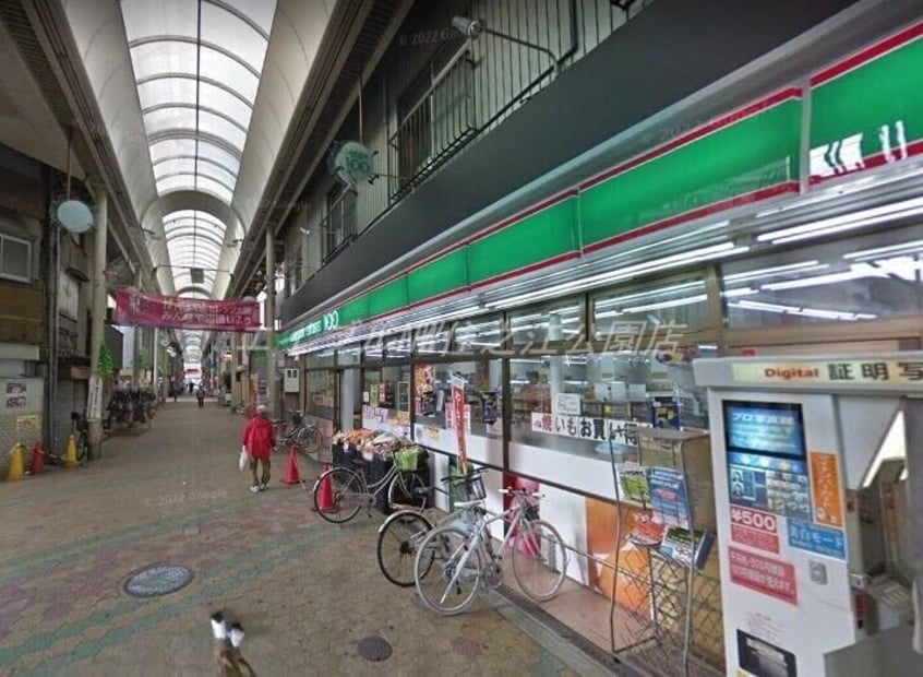 ローソンストア100天下茶屋店(コンビニ)まで766m アドラブール