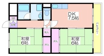 間取図 クレセントマンション