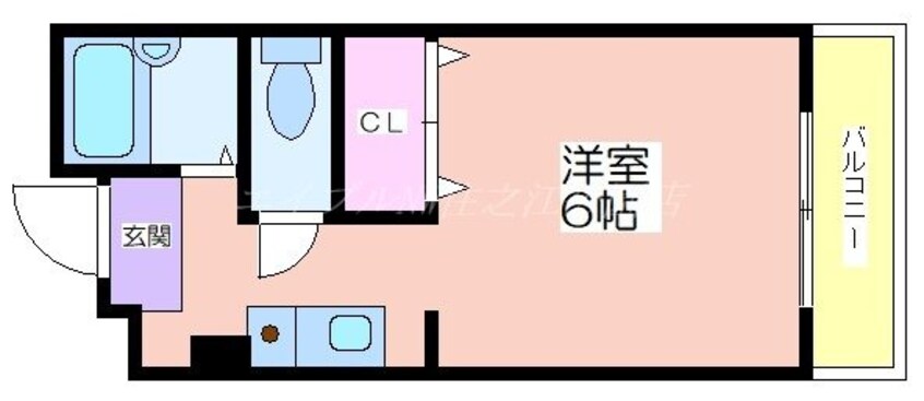 間取図 メゾンドールバンブーグラス