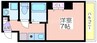 MiYo87天下茶屋 1Rの間取り