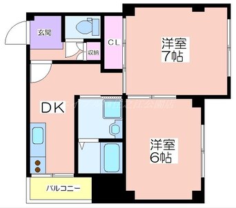 間取図 大成マンション