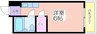 プレアール遠里小野Ⅱ 1Rの間取り