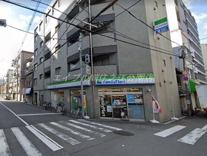 ファミリーマート大国三丁目店(コンビニ)まで287m Ｋ－フロント今宮１番館