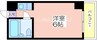 ギャレ山王 1Rの間取り