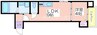 I maison Rolf 1LDKの間取り