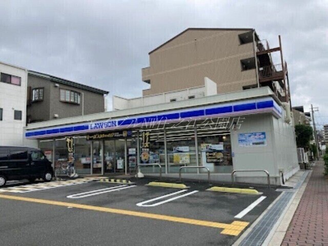 ローソン南住吉二丁目店(コンビニ)まで253m コーポ南住吉