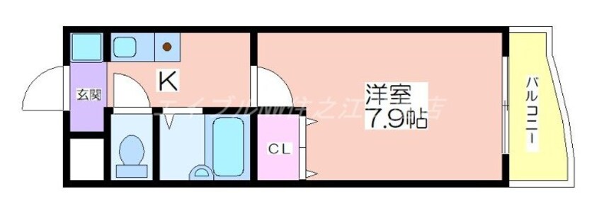 間取図 ラフィーネ北島