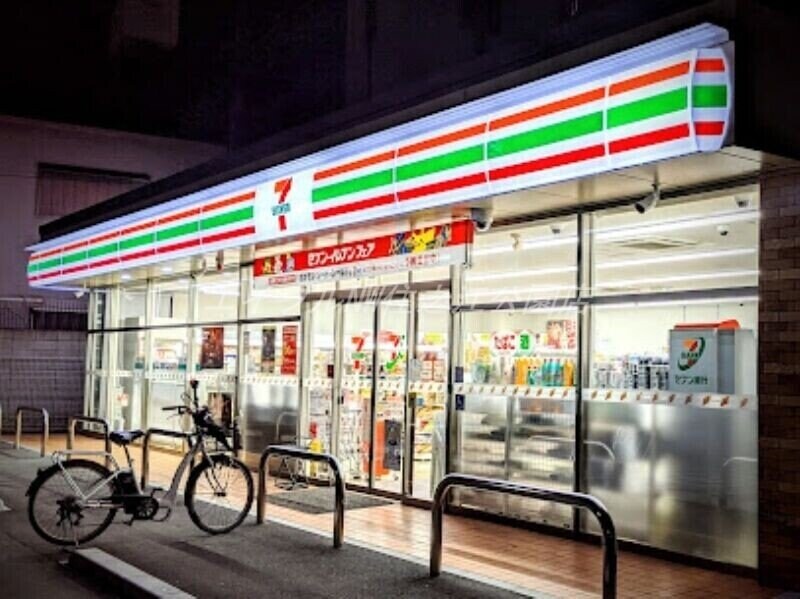 セブンイレブン大阪千躰2丁目店(コンビニ)まで58m ラ・ハイール住吉