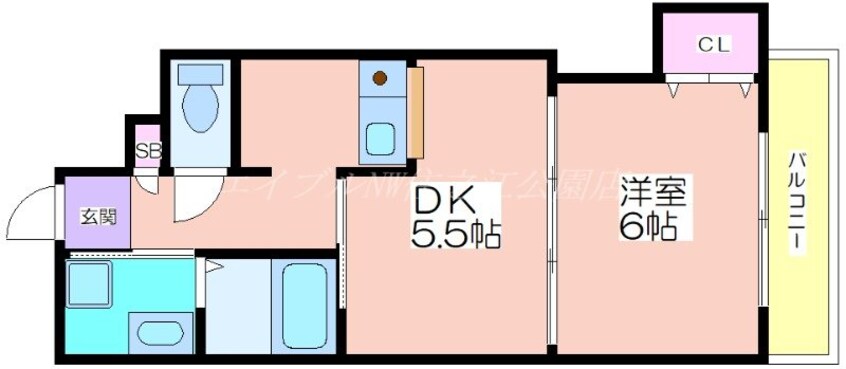 間取図 エミネンスパレス