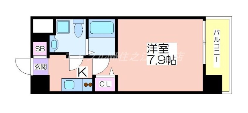 間取図 FDS WILL KOHAMA