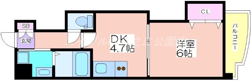 間取り図 フレシュール我孫子