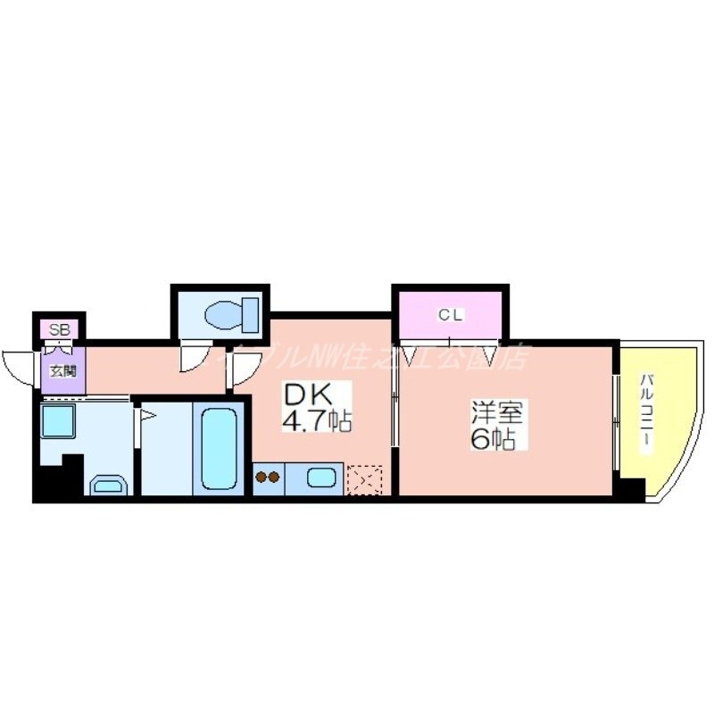 間取り図 フレシュール我孫子