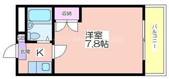 間取図 K'sシャトー遠里小野