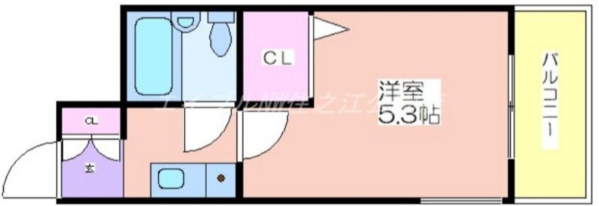 間取図 アーバンコート住吉