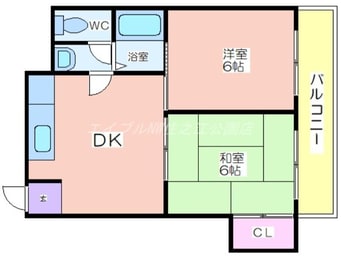 間取図 リベルテコーポ保澤