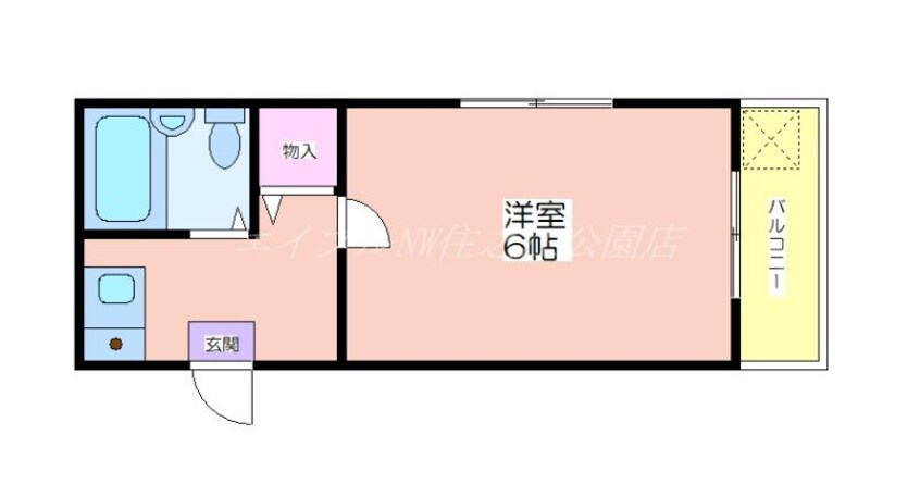 間取図 ハイムパルナイン