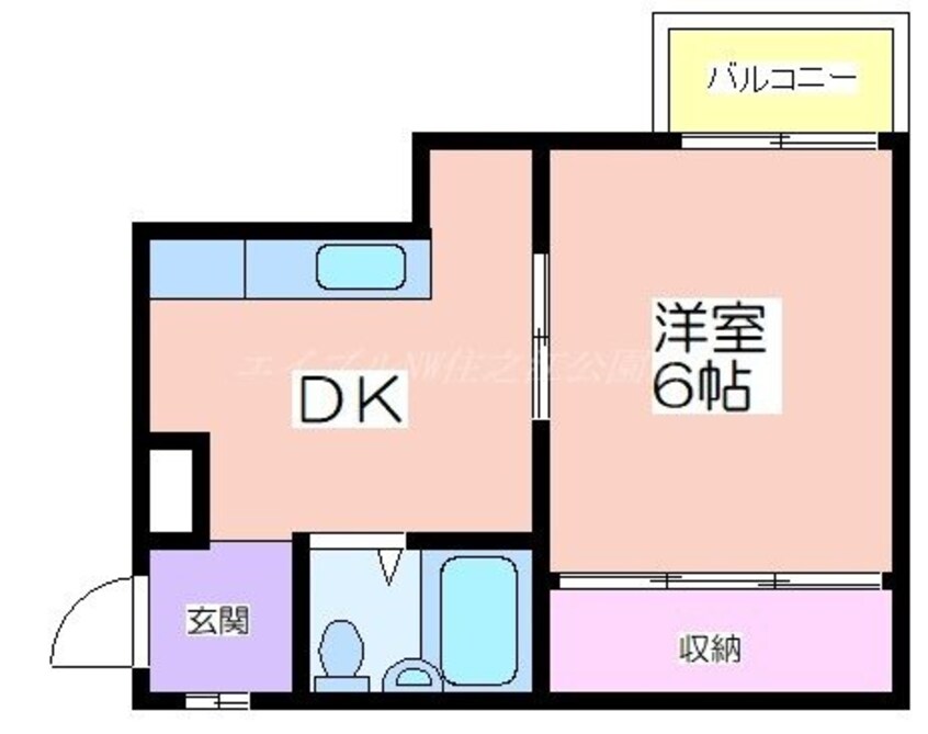 間取図 ハイツCABIN