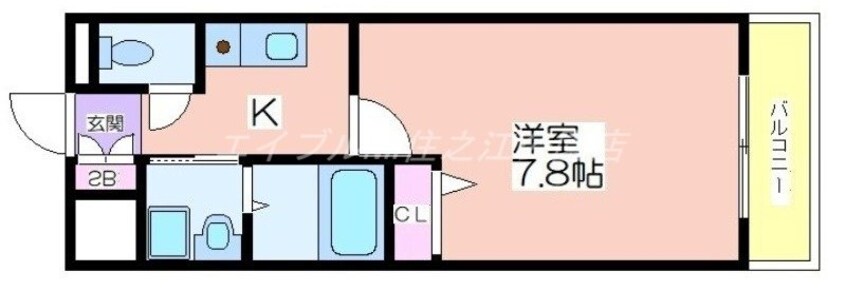 間取図 エイトレジデンス岸里