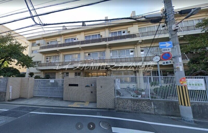 大阪市立住吉第一中学校(中学校/中等教育学校)まで1166m ラパンジール住吉公園