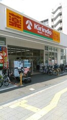 キリン堂岸里駅前店(ドラッグストア)まで621m リベルタス