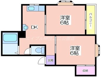 間取図 エクセレント川辺