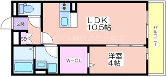 間取図 COZY岸里Ⅱ