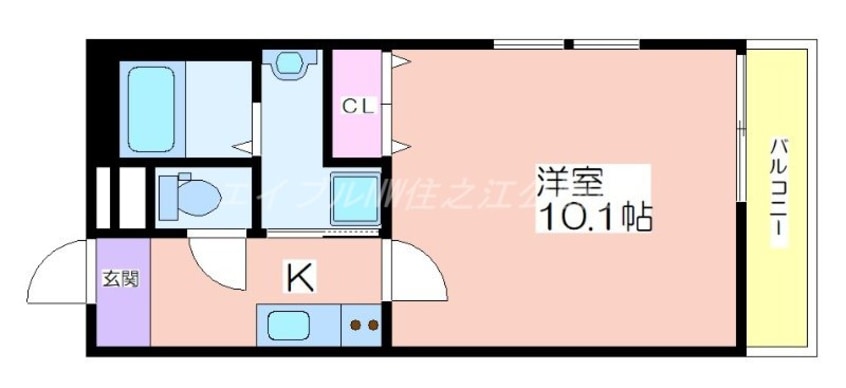 間取図 フジパレス北加賀屋Ⅱ番館