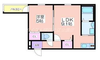 間取図 フジパレス西住之江Ⅷ番館