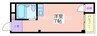 第一東洋ハイツ 1Rの間取り