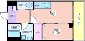 間取図 テラ我孫子前