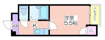 間取図 パークライフ住吉