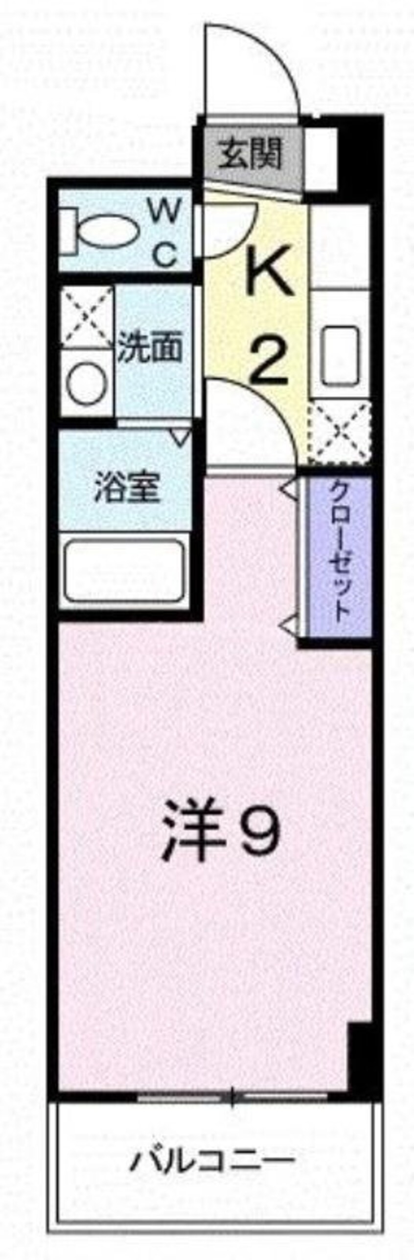 間取図 プラウドコート