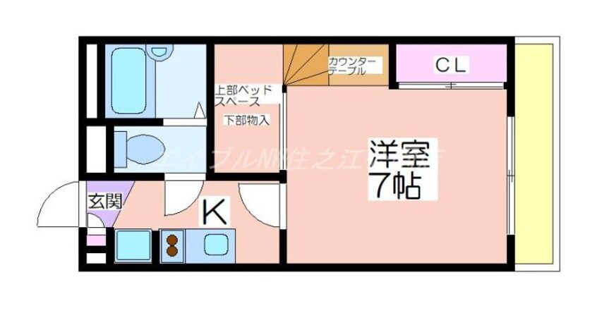 間取図 レオパレスWIN