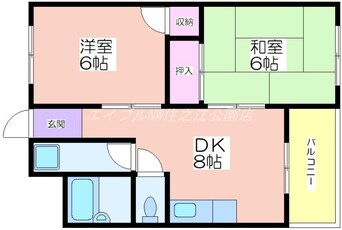 間取図 N court　我孫子