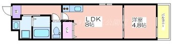 間取図 フジパレス沢ノ町