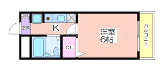 間取図 バローレ住之江