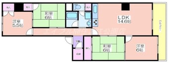 間取図 かもめ第一コーポ12号棟