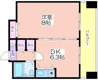 間取図 レバンガ長居公園AP