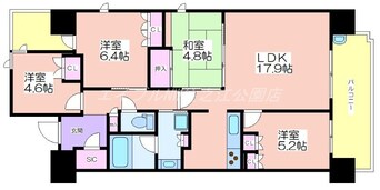 間取図 大阪ベイレジデンス（ブライトフルコート）