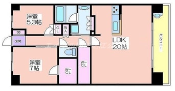 間取図 大阪ベイレジデンス（リブリーコート）