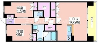 間取図 大阪ベイレジデンス（リブリーコート）