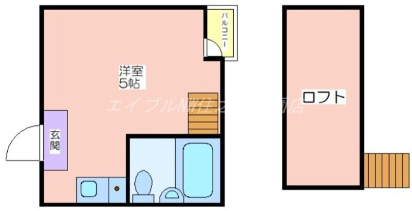 間取図 アスカ藤