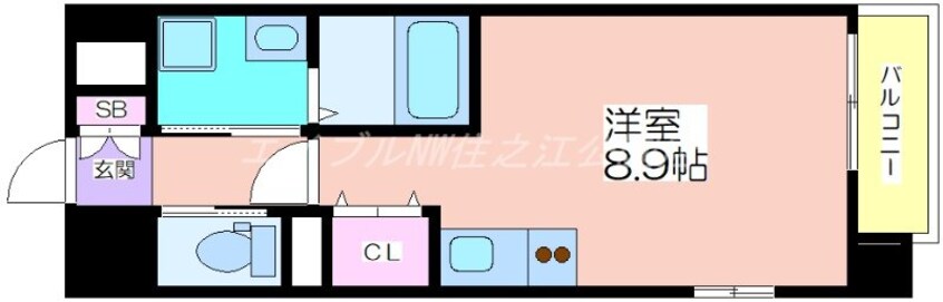 間取図 フェアリーコートあびこ